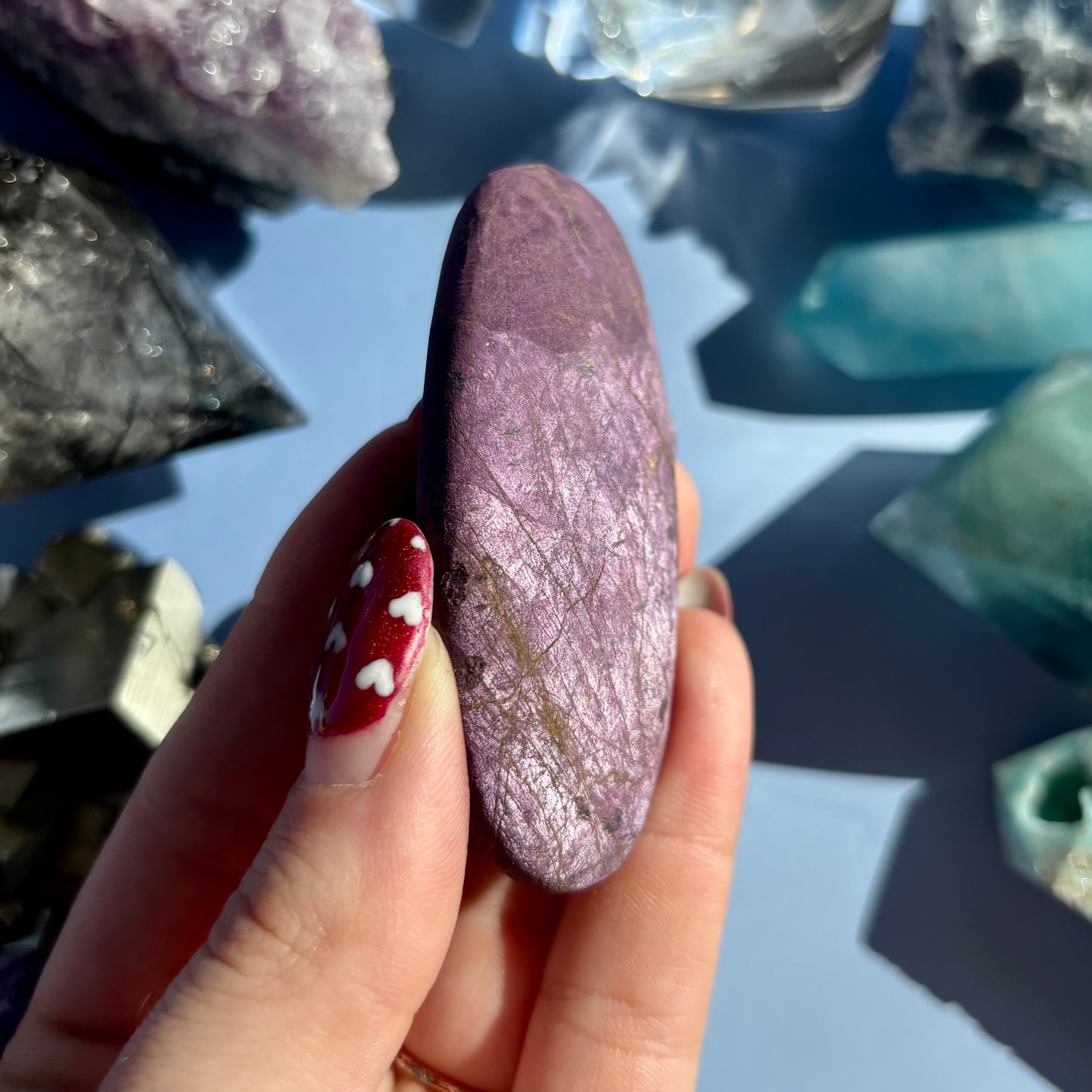 PURPURITE PALMSTONES