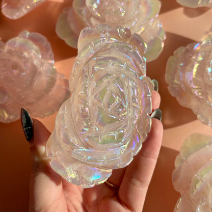AURA ROSE QUARTZ ROSE - IMPERFECT