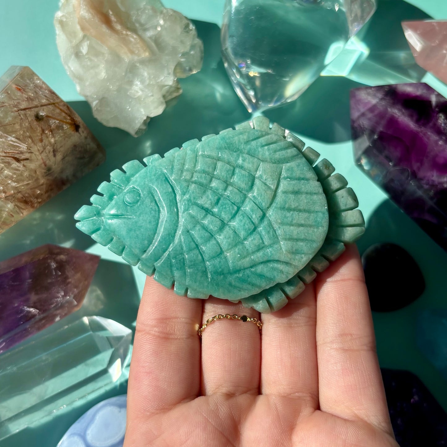 AMAZONITE SEA CREATURES