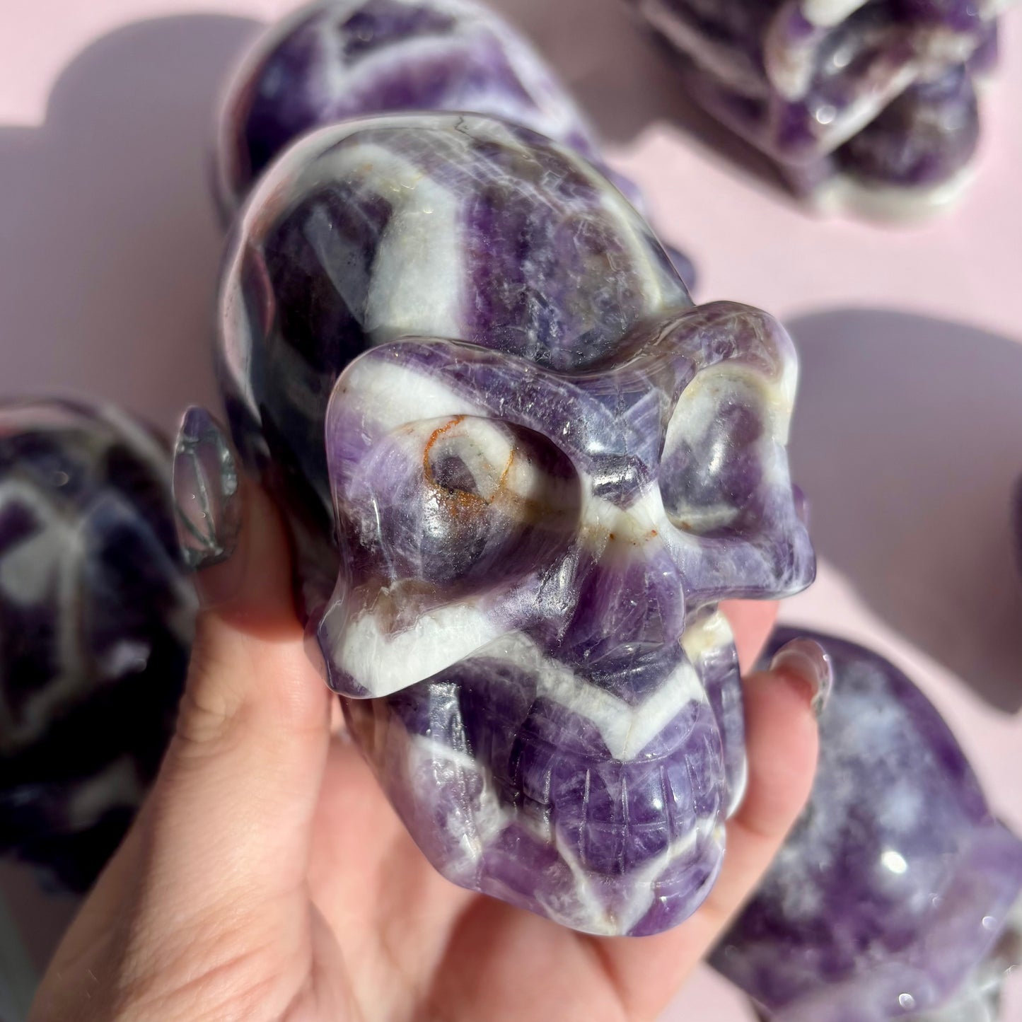 AMETHYST SKULLS