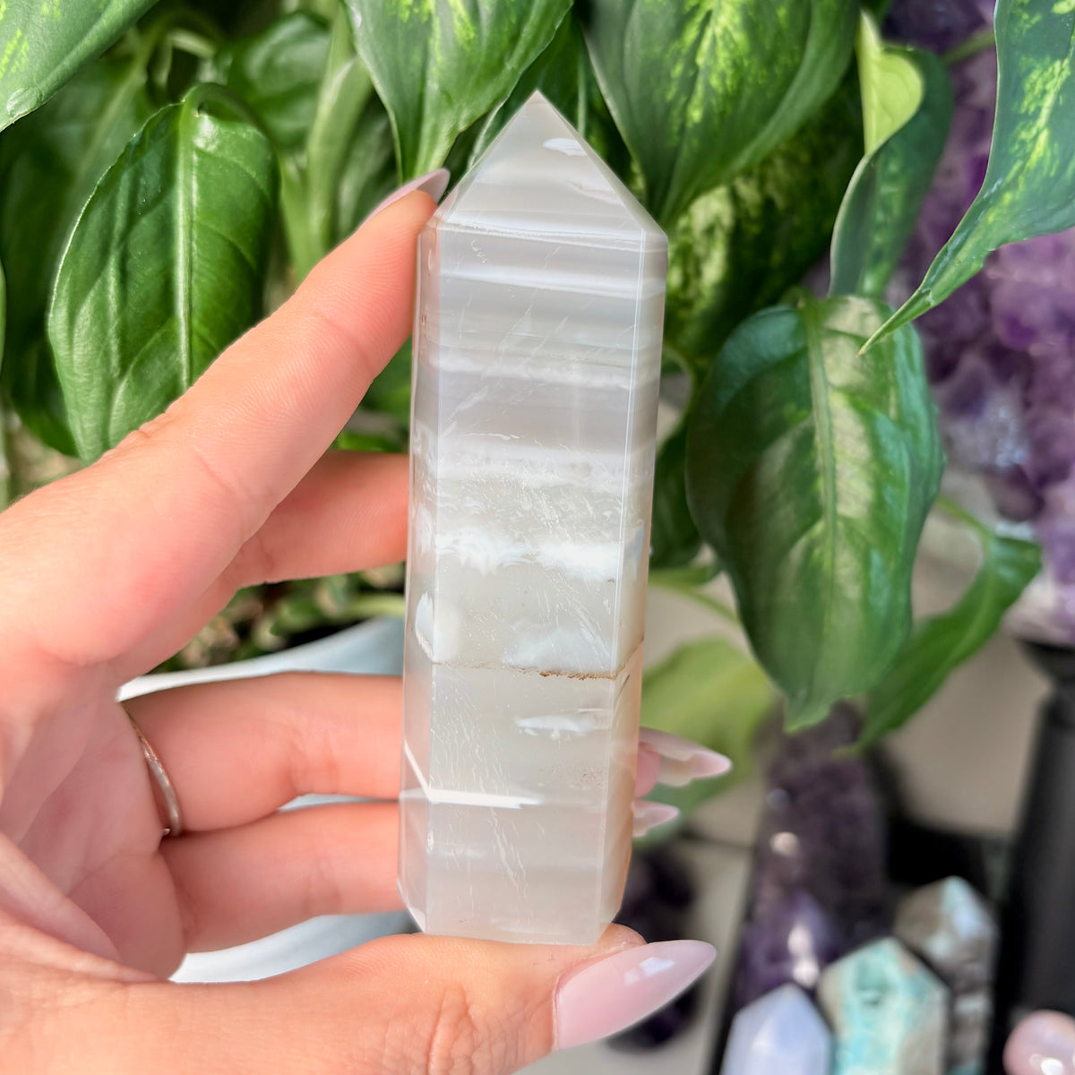 STRIPE AGATE TOWERS