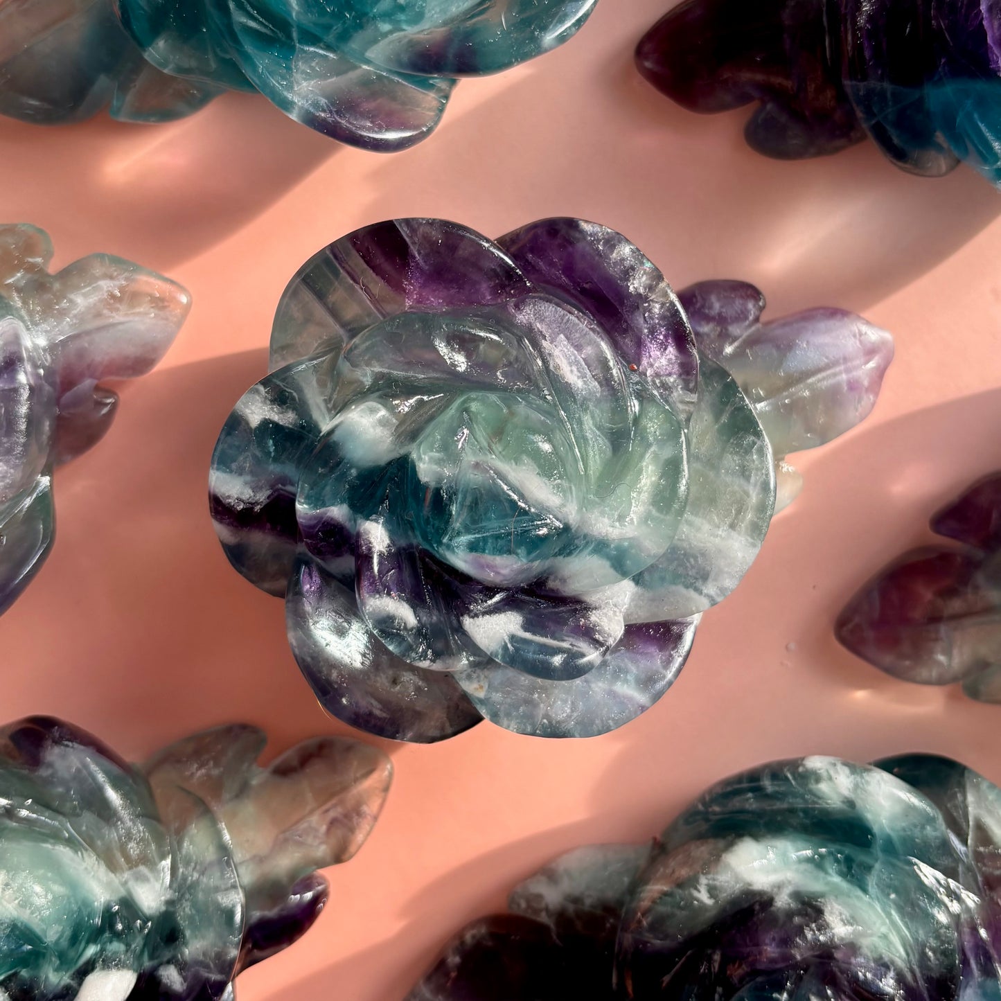 FLUORITE ROSE - IMPERFECT