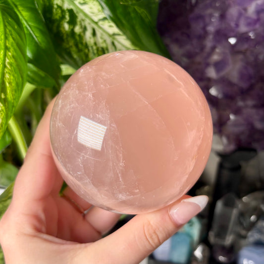 ROSE QUARTZ SPHERES
