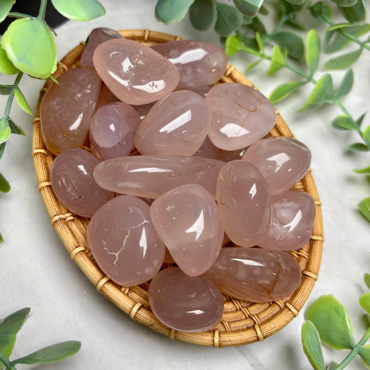 PINK CHALCEDONY TUMBLE