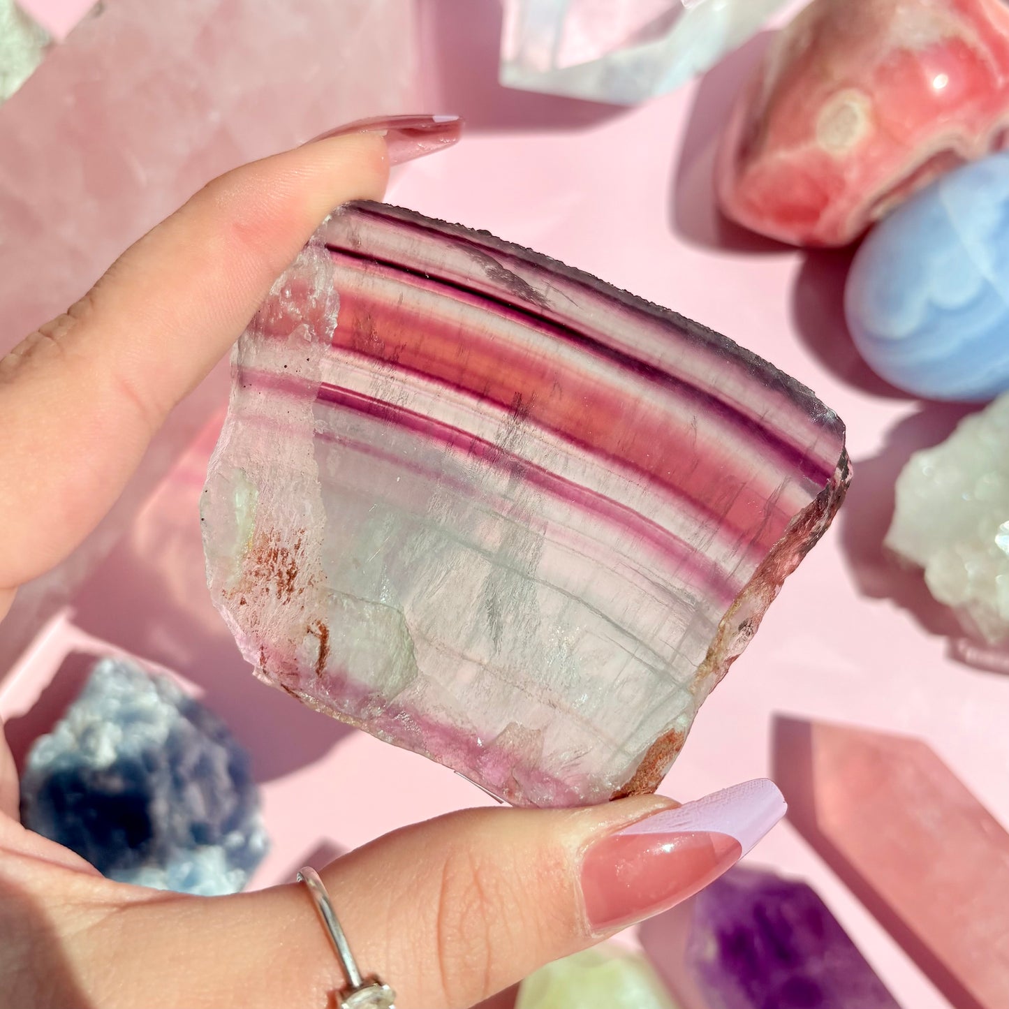 FLUORITE SLABS