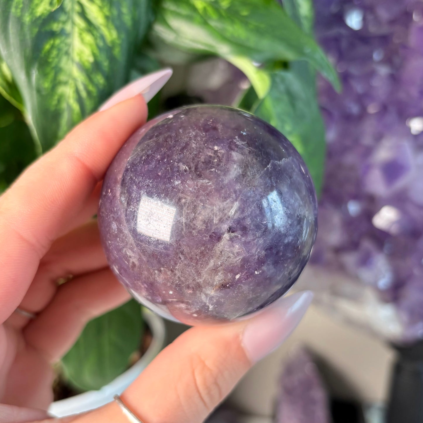 LEPIDOLITE SPHERE