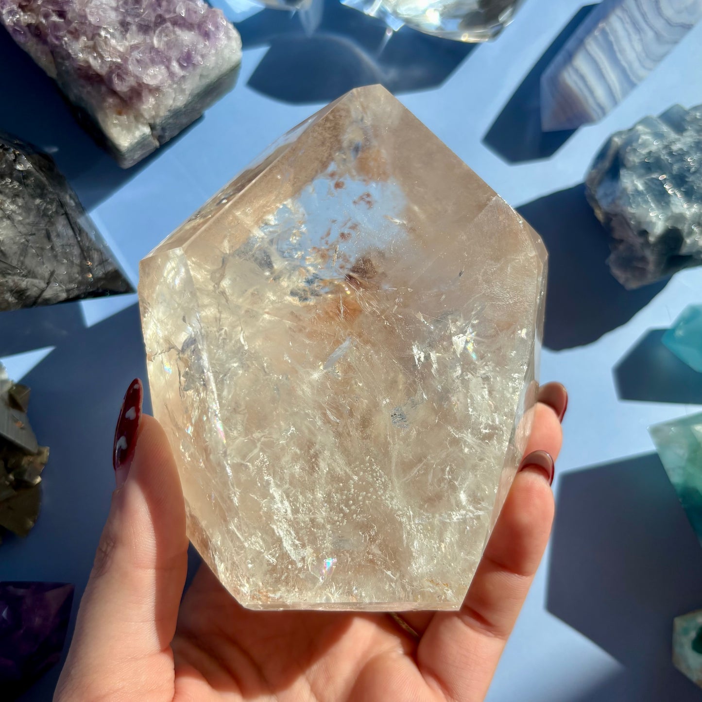 GOLDEN HEALER QUARTZ FREEFORMS