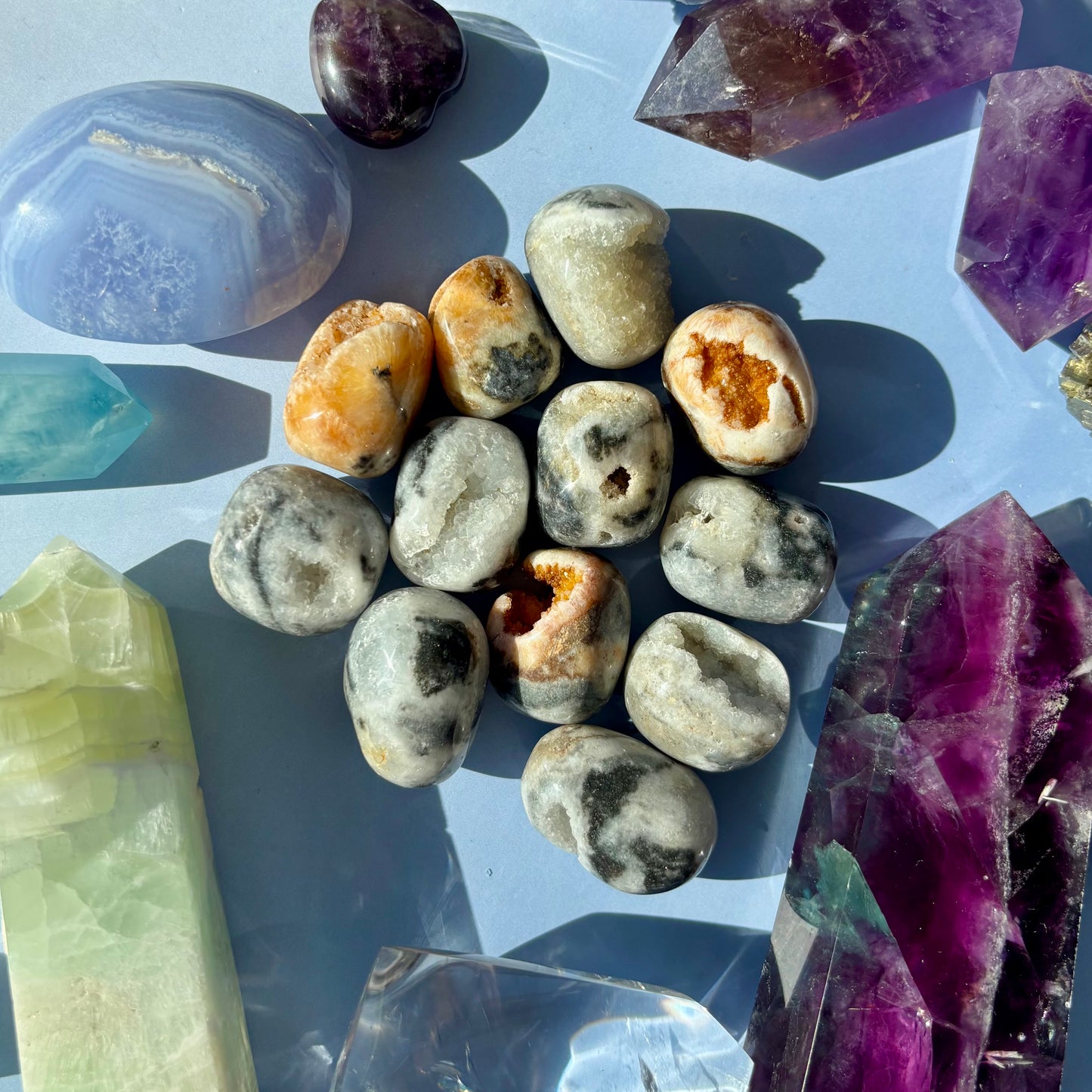 DRUZY QUARTZ TUMBLE