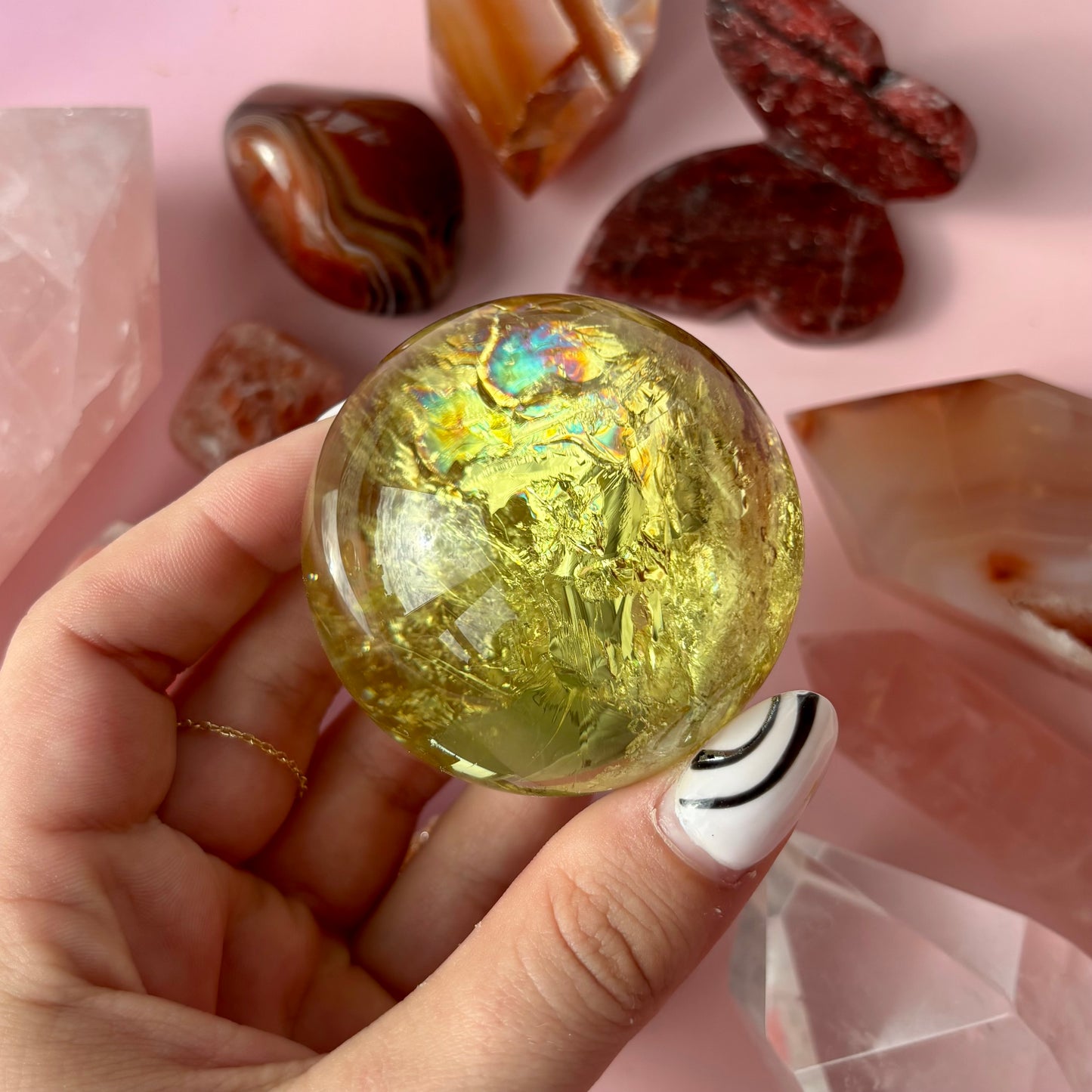 CITRINE SPHERES (HTA)