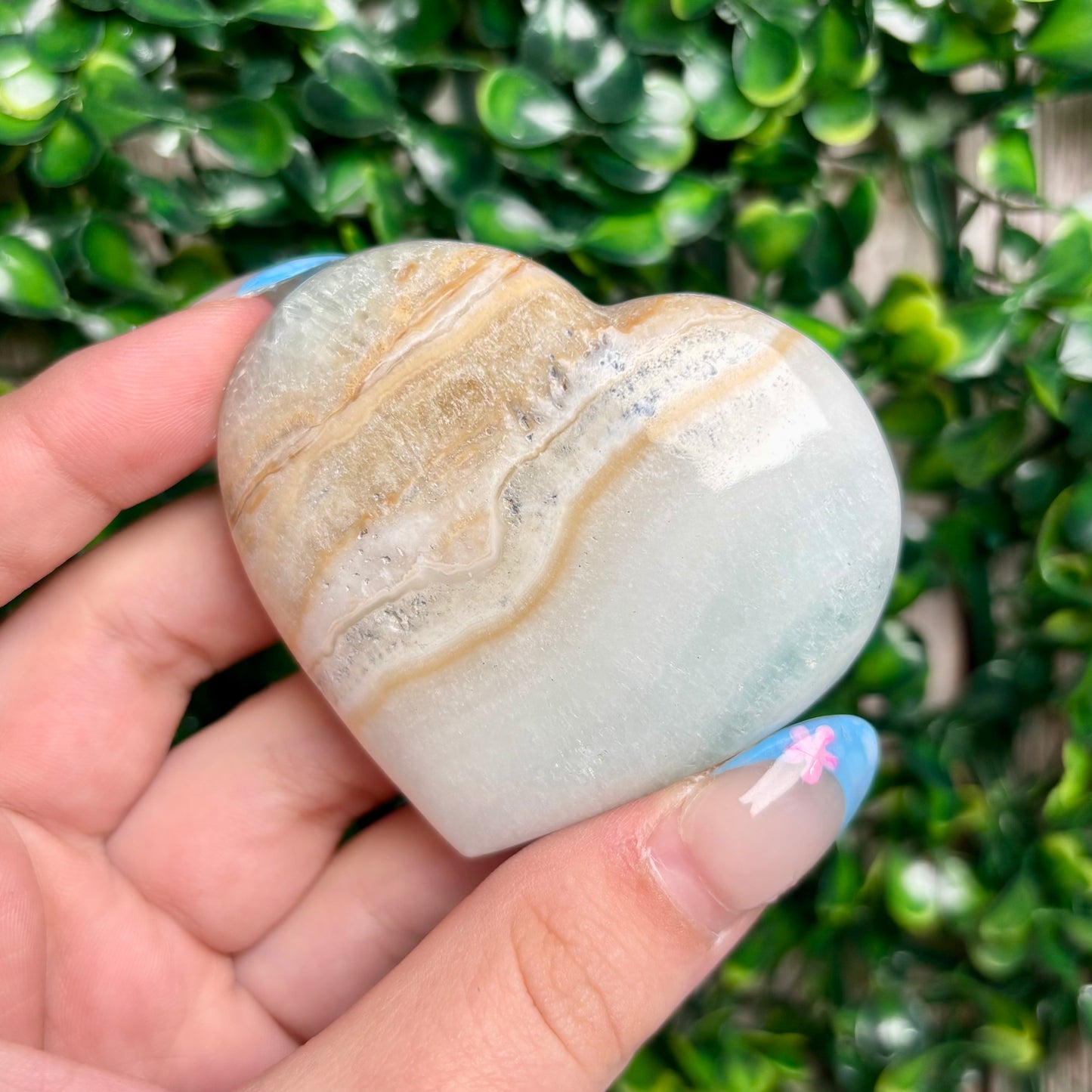 CARIBBEAN CALCITE HEARTS