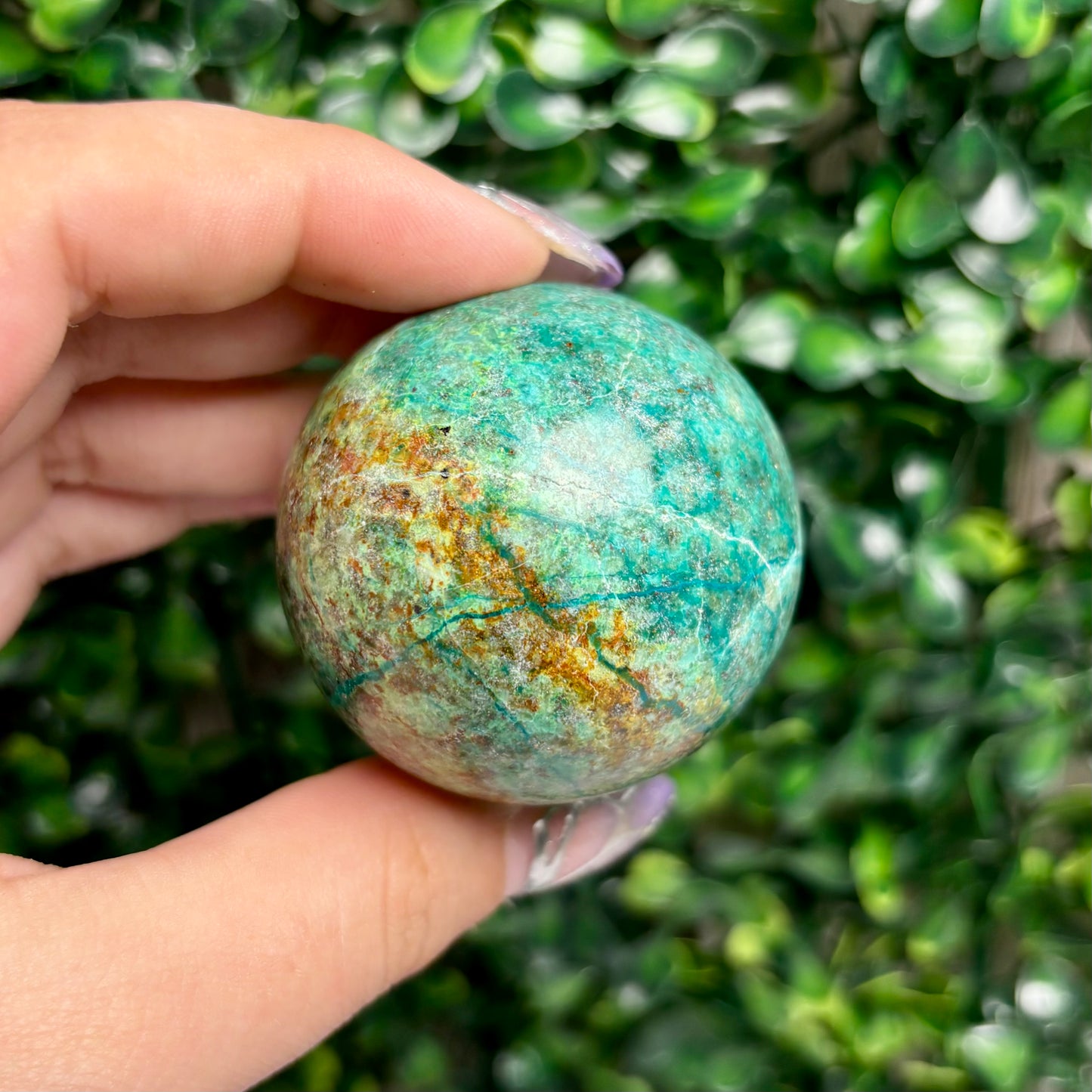 CHRYSOCOLLA SPHERES