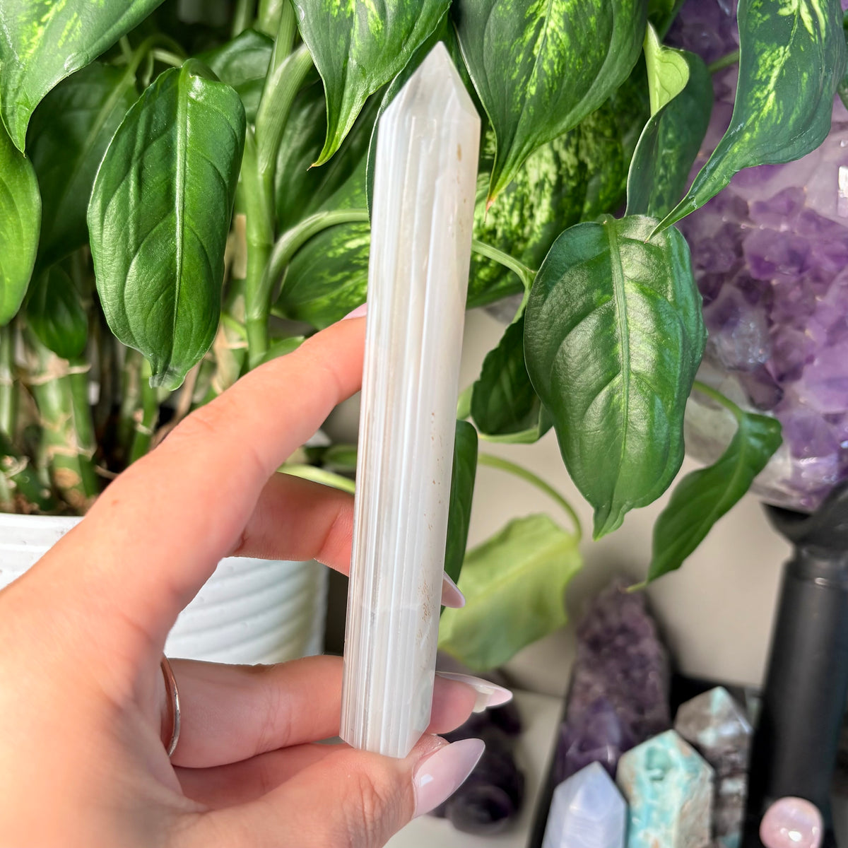 STRIPE AGATE TOWERS