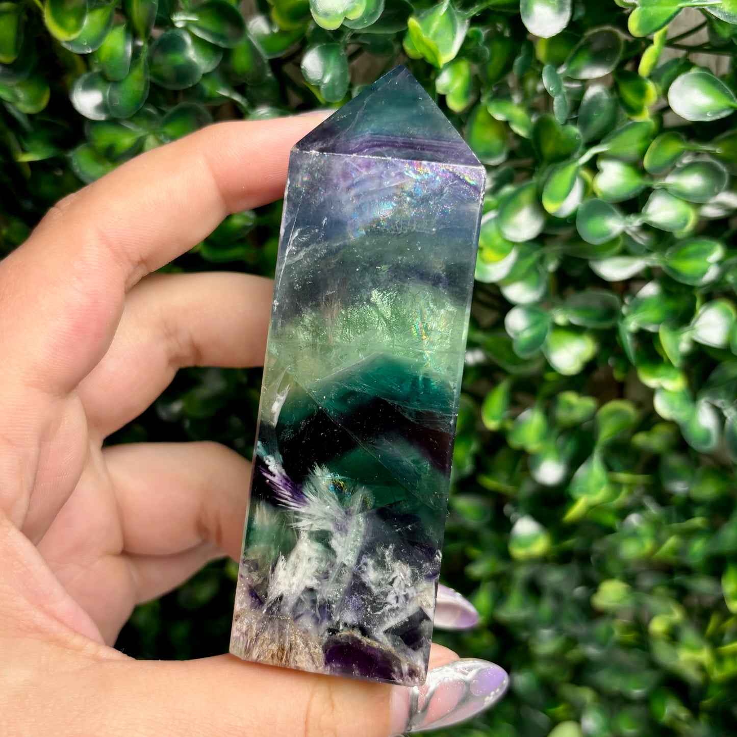 FEATHER FLUORITE TOWERS