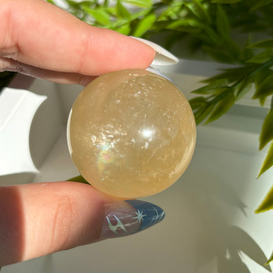 OPTICAL CALCITE SPHERE