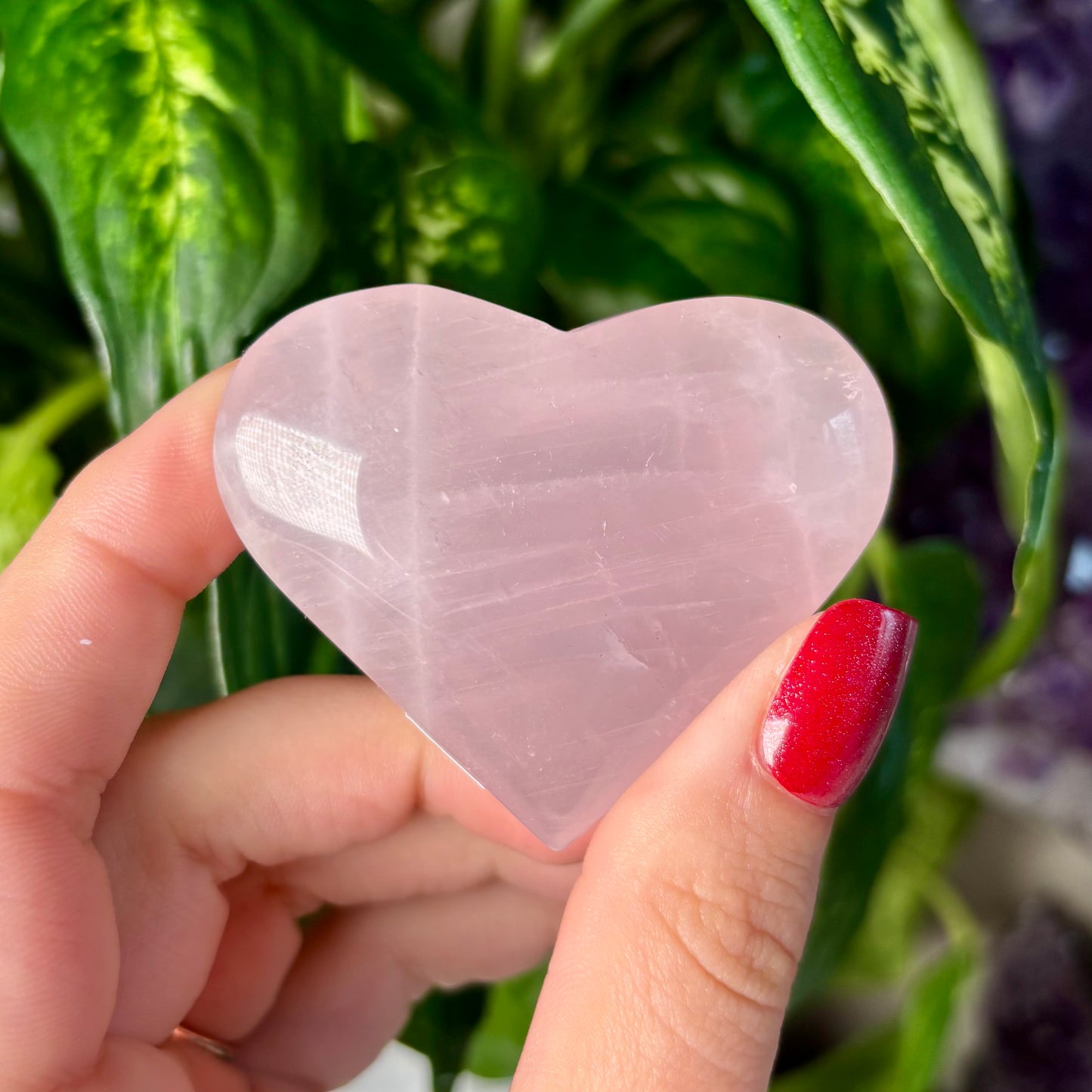 ROSE QUARTZ HEARTS