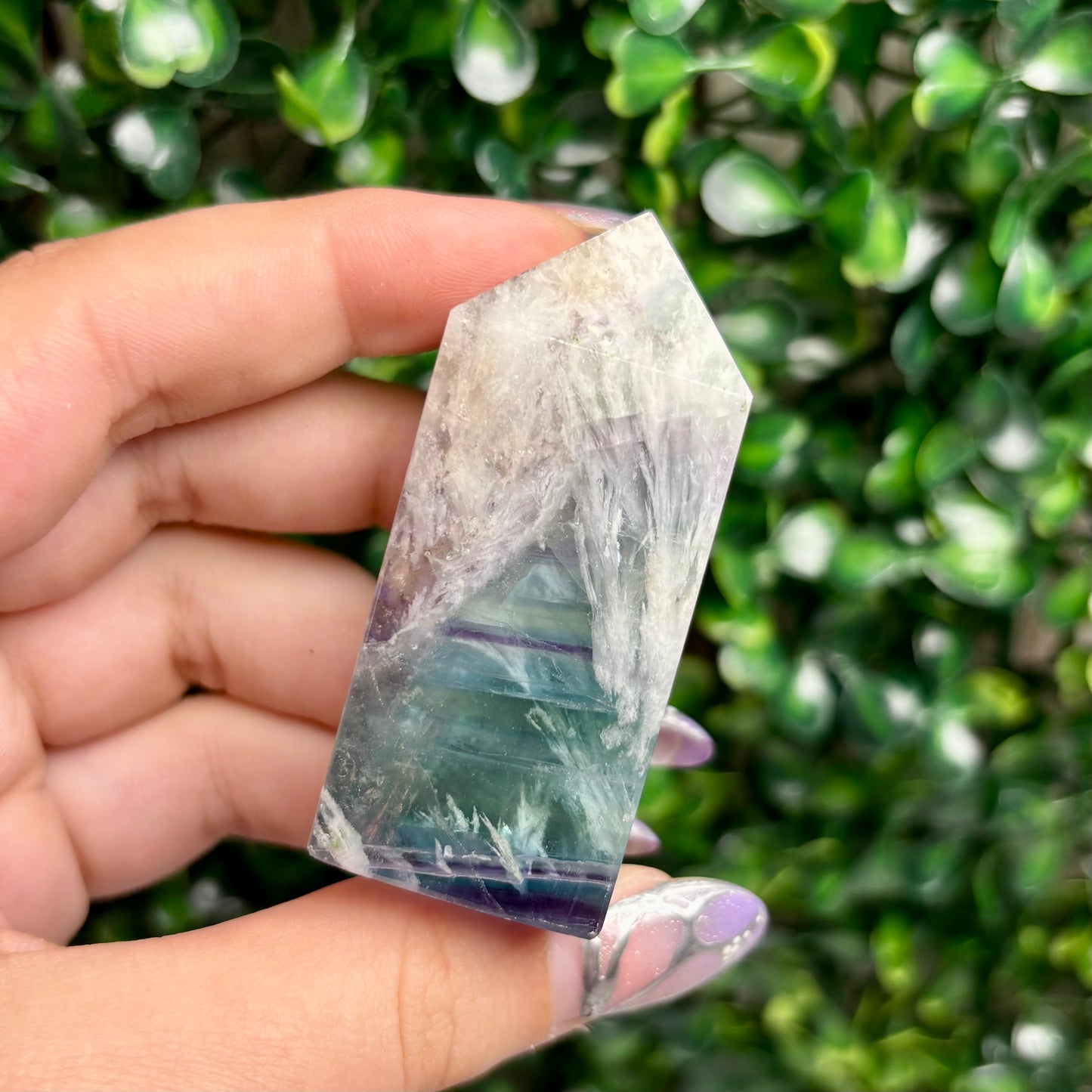 FEATHER FLUORITE TOWERS