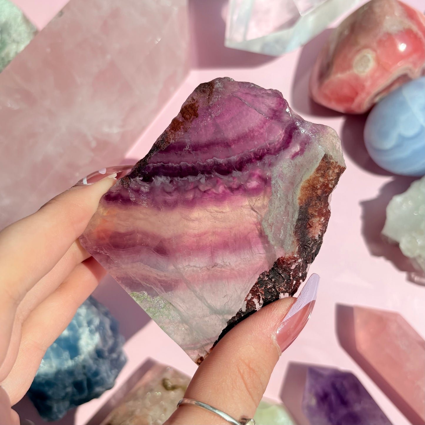 FLUORITE SLABS