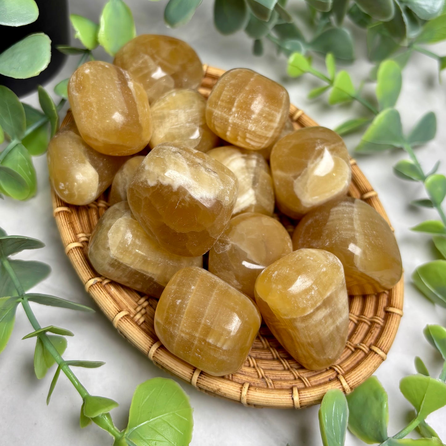 HONEY CALCITE TUMBLE