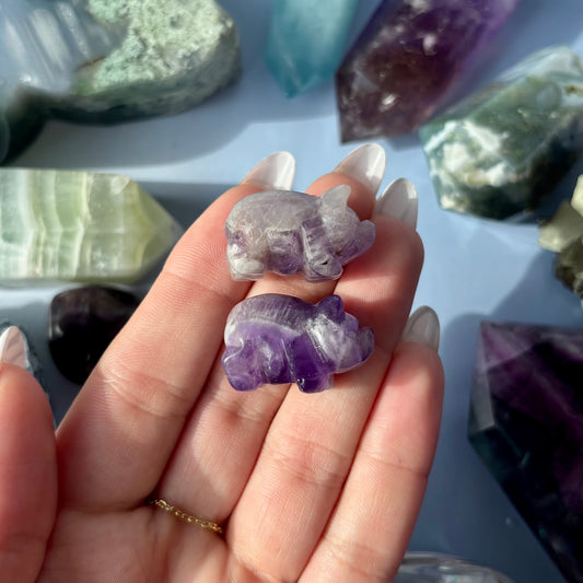 AMETHYST PIG