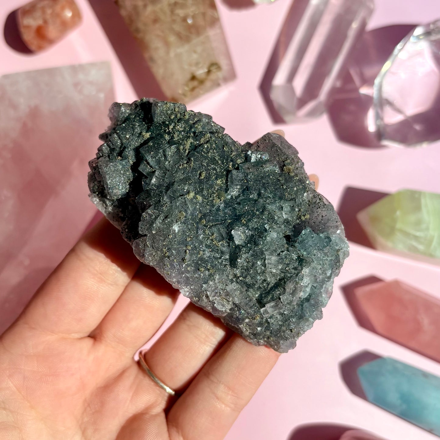 FLUORITE/PYRITE SPECIMEN