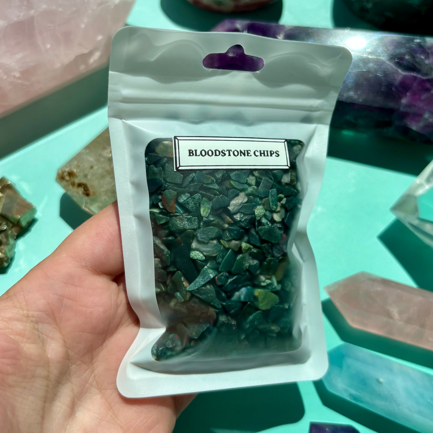 BLOODSTONE CHIPS - (100g)