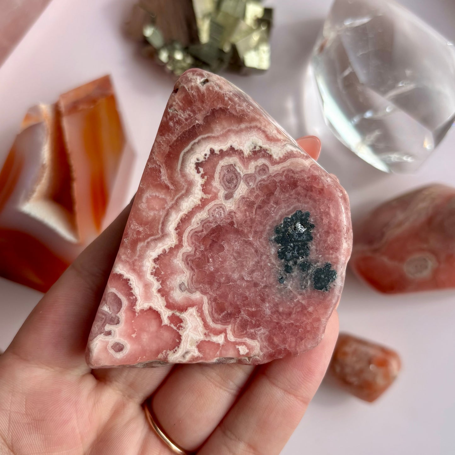 RHODOCHROSITE FREEFORMS