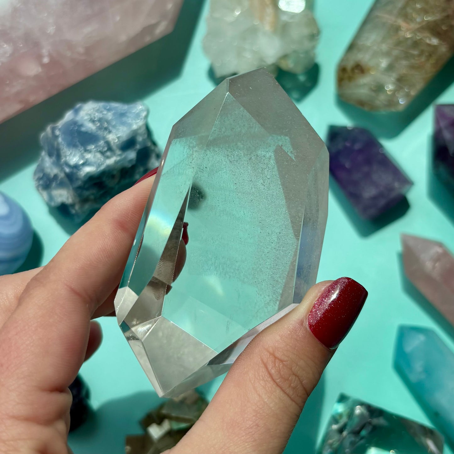 CLEAR QUARTZ FREEFORMS