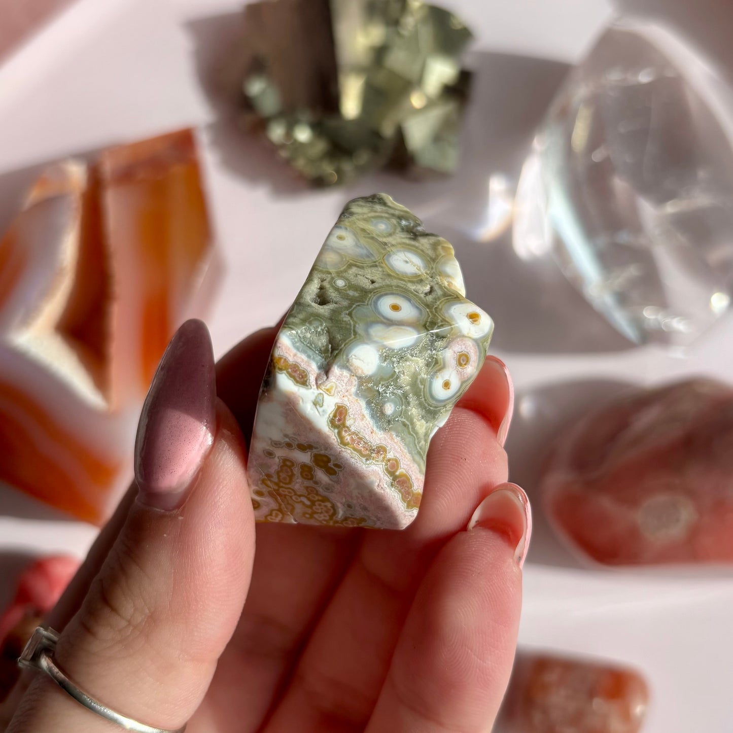 OCEAN JASPER FREEFORMS