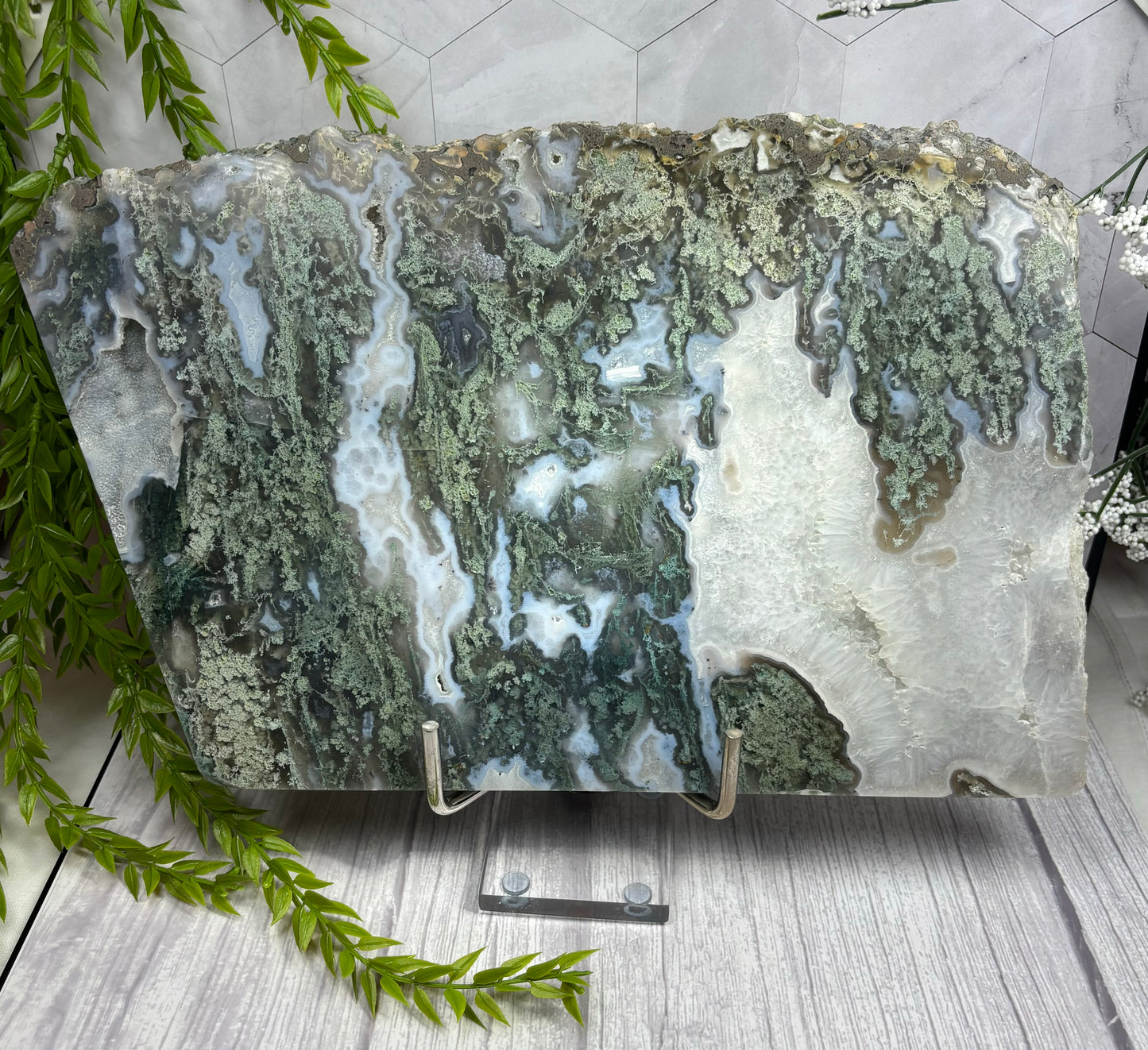 MOSS AGATE SLAB