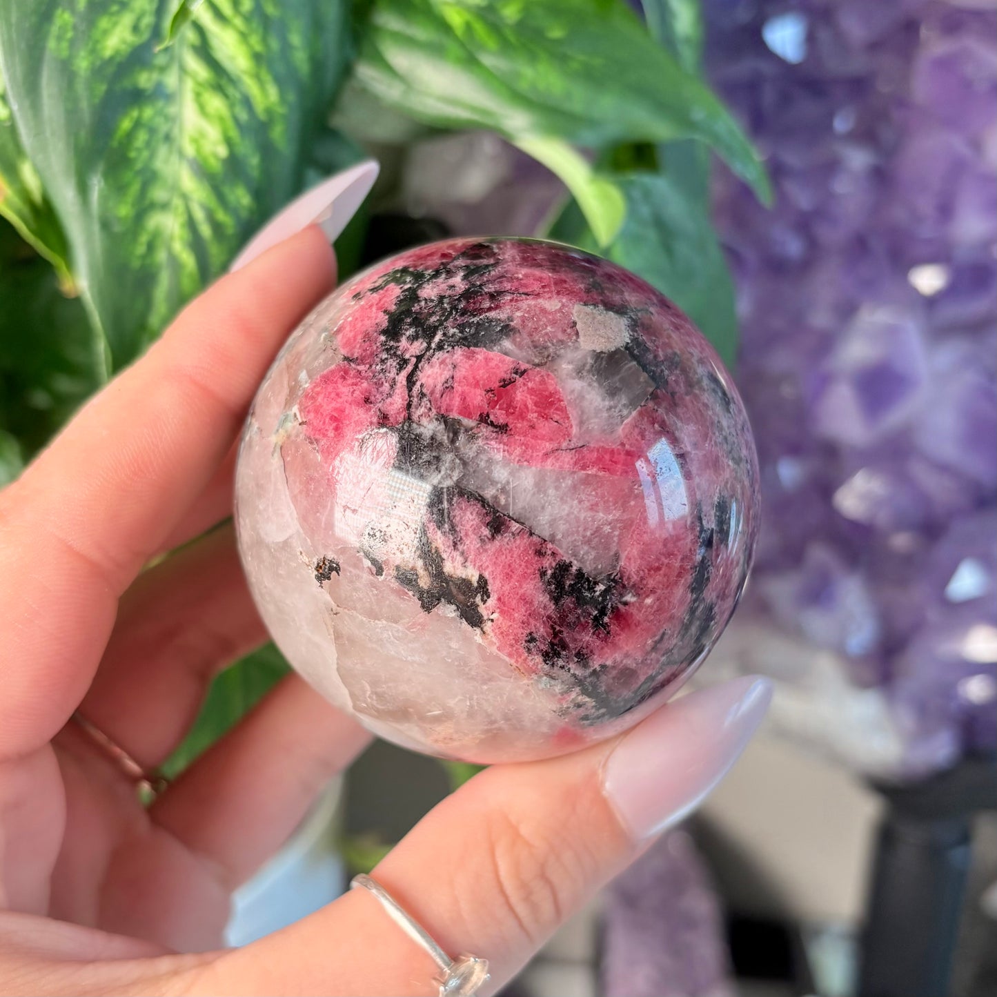 RHODONITE SPHERE
