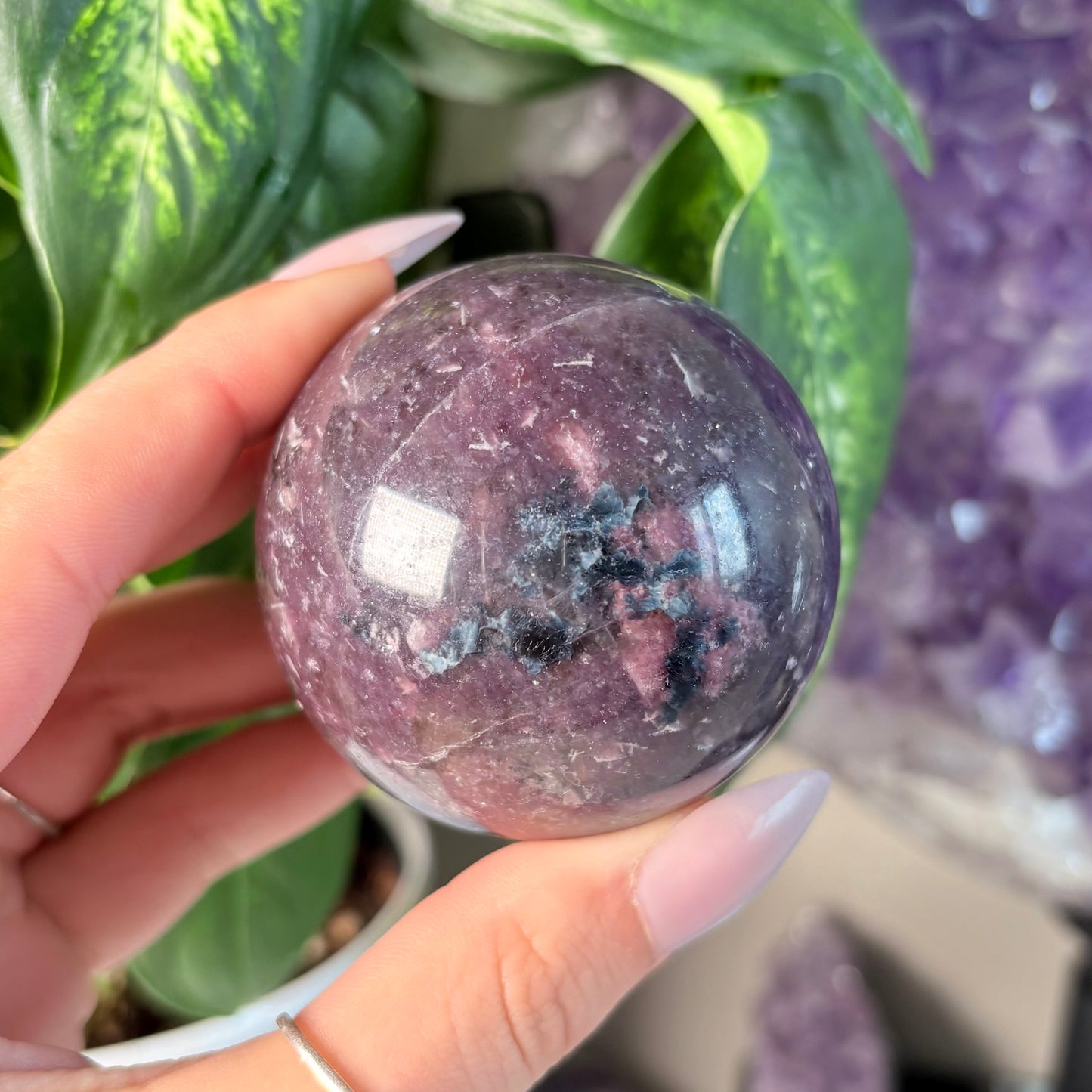 LEPIDOLITE SPHERE