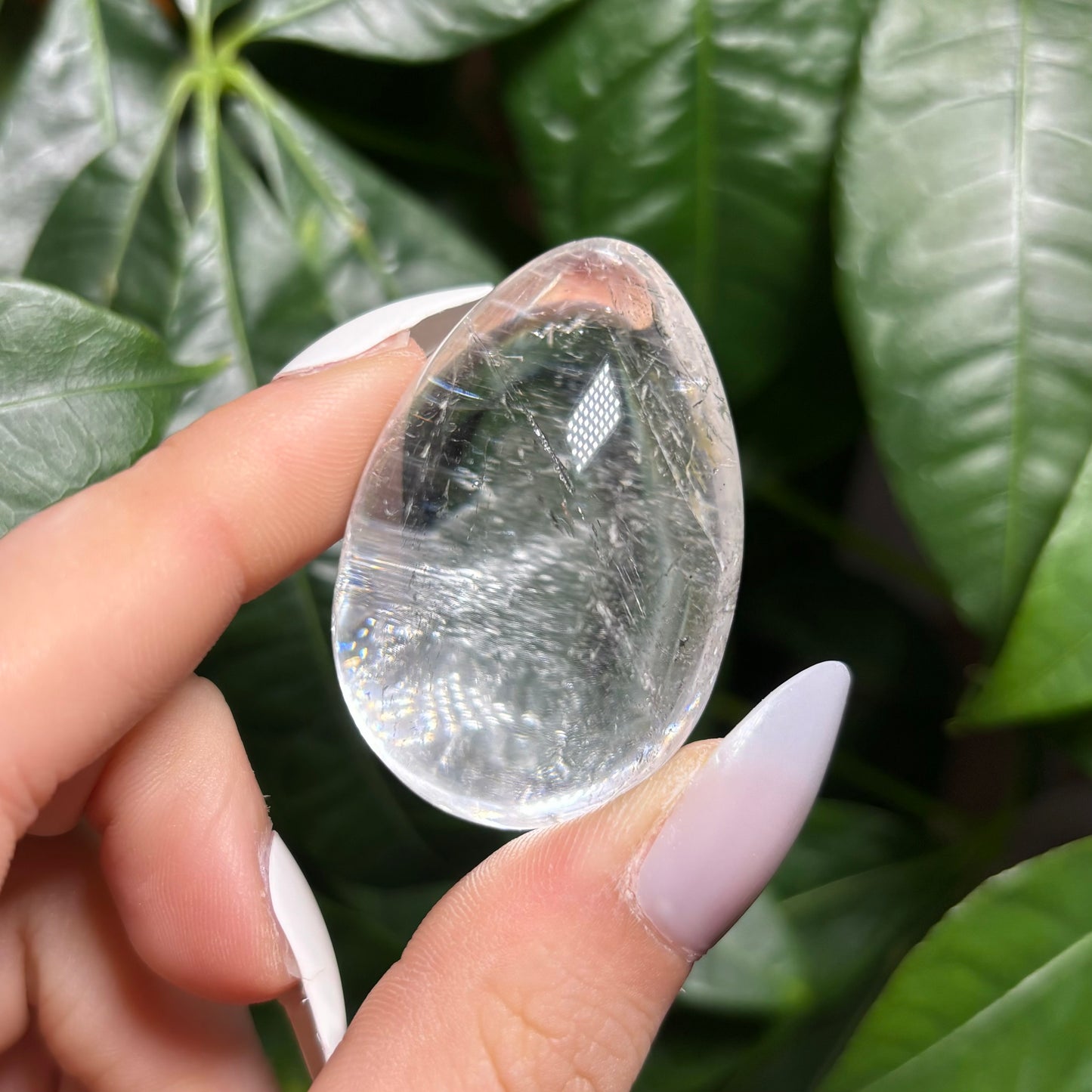 CLEAR QUARTZ EGG