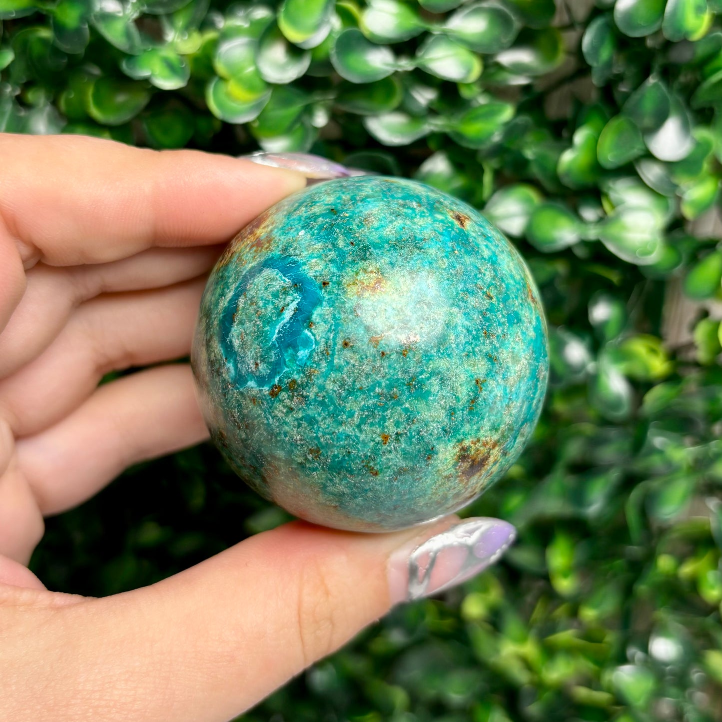 CHRYSOCOLLA SPHERES
