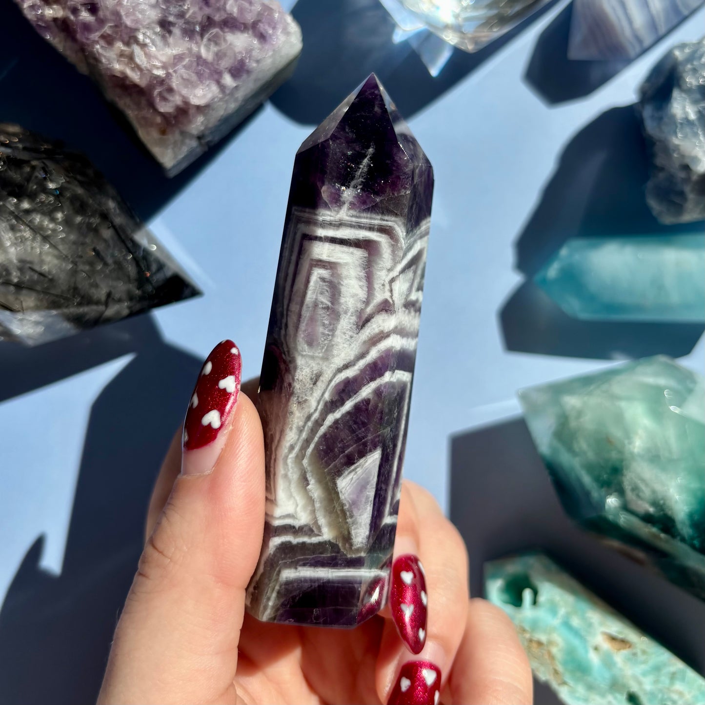 CHEVRON AMETHYST TOWER