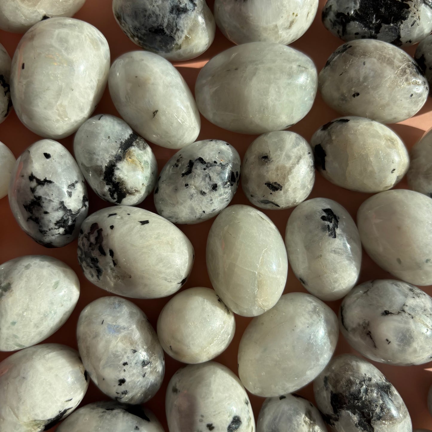 RAINBOW MOONSTONE TUMBLE