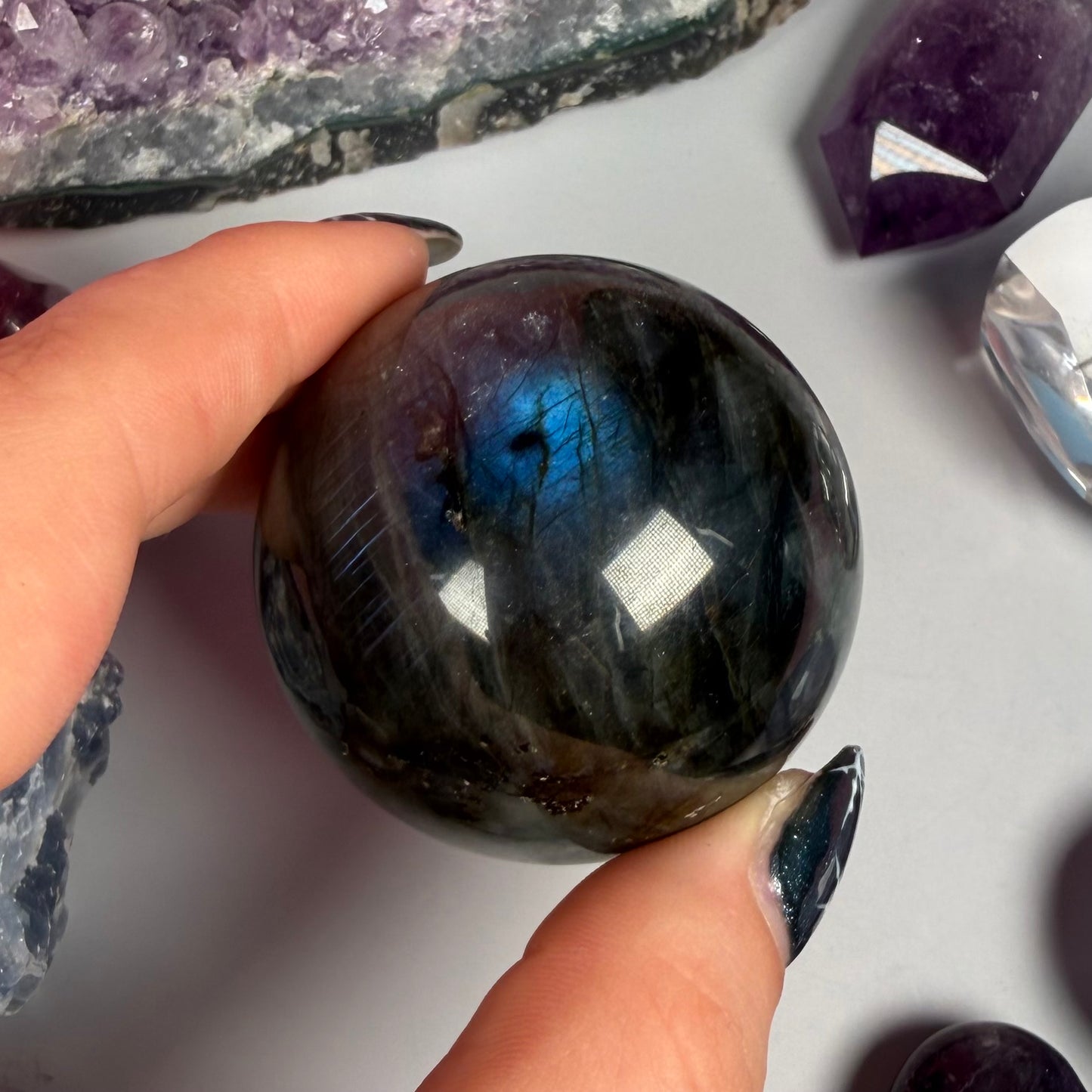 LABRADORITE SPHERES