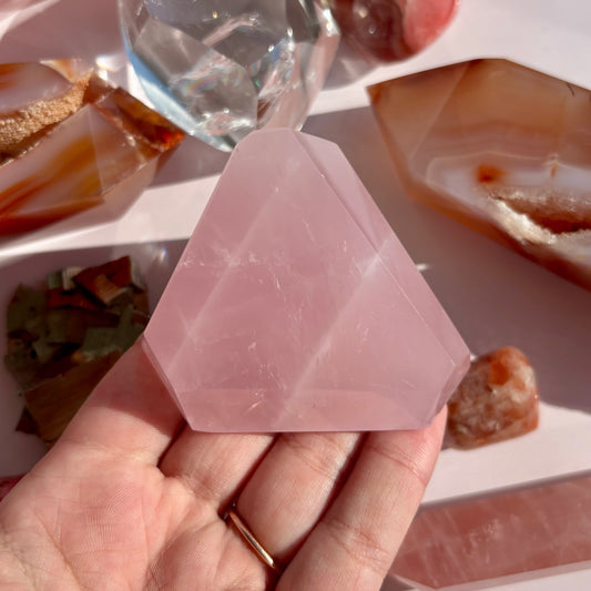 ROSE QUARTZ FREEFORMS