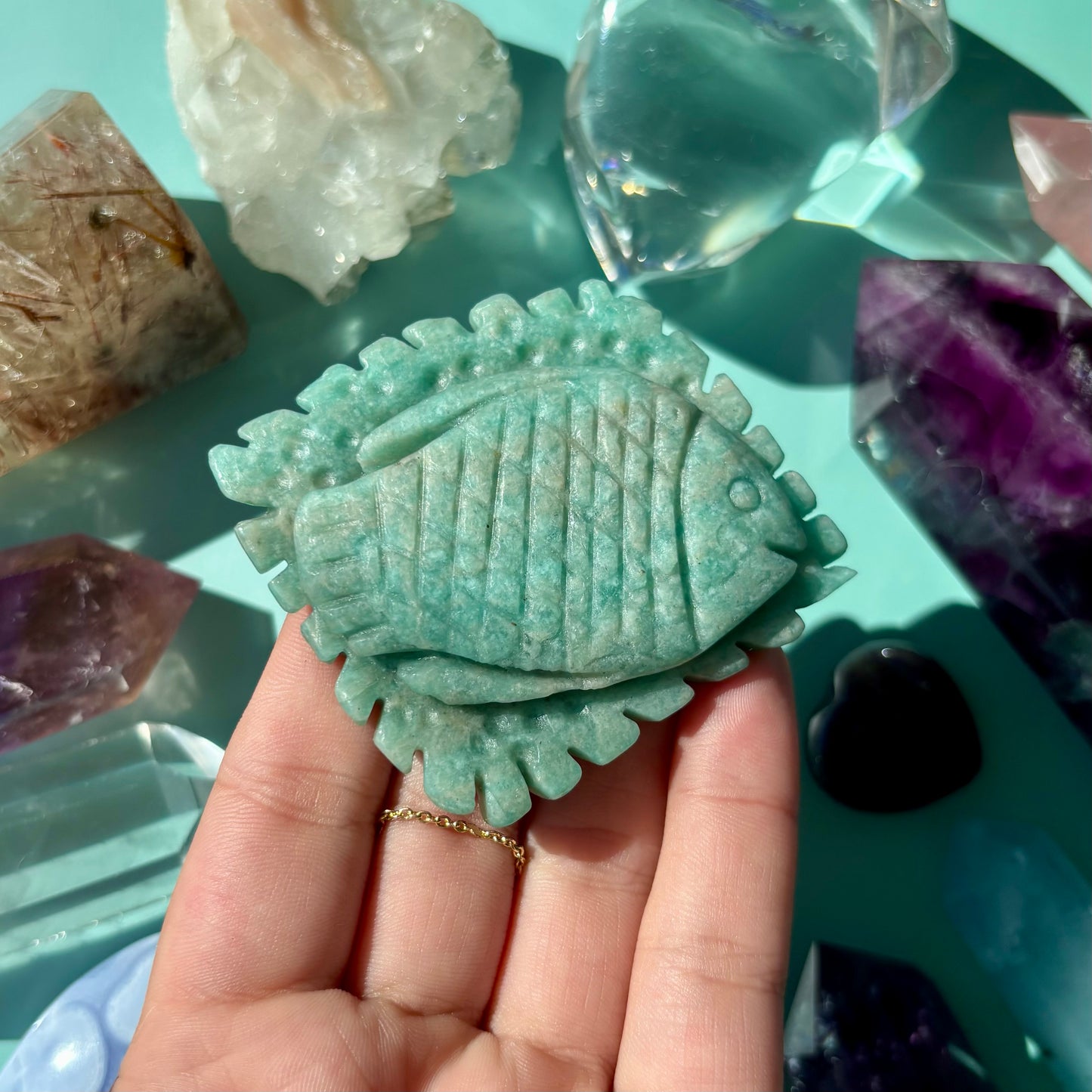 AMAZONITE SEA CREATURES