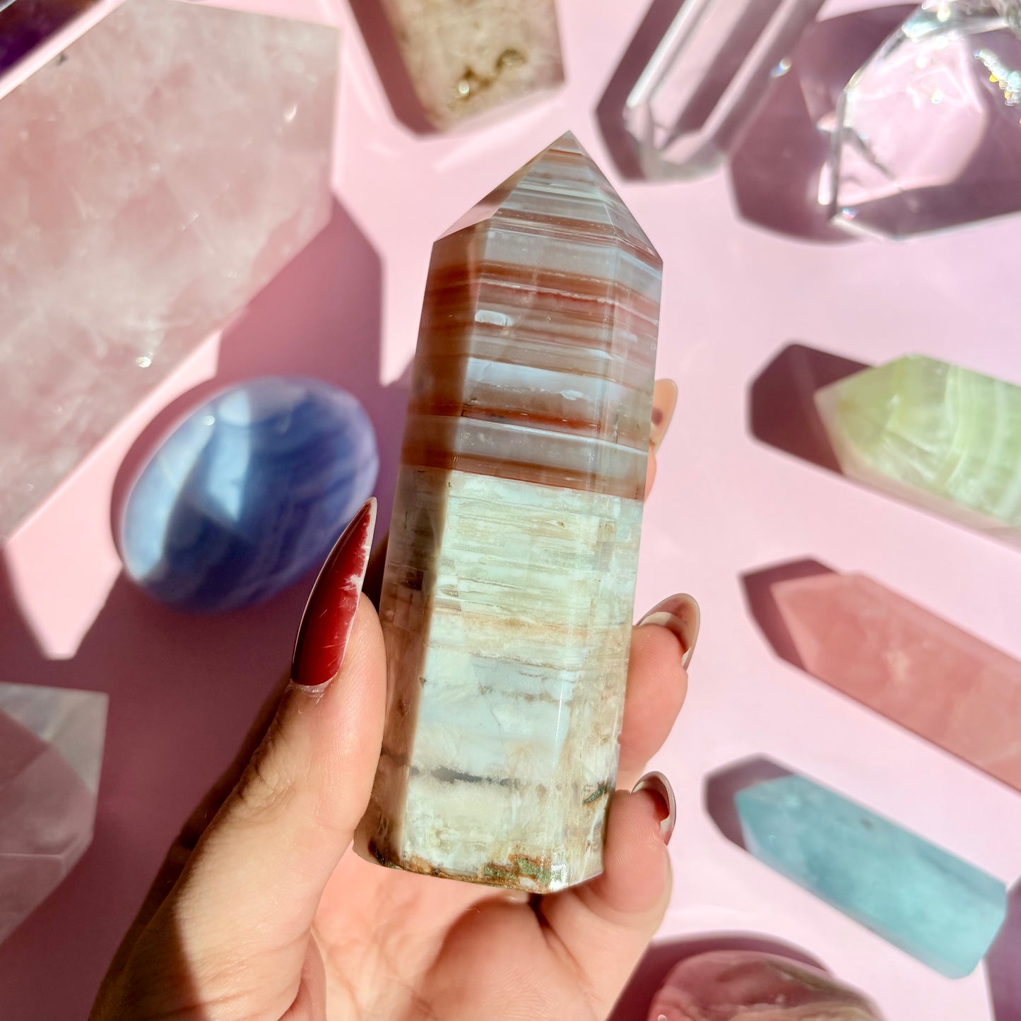 STRIPE AGATE TOWER