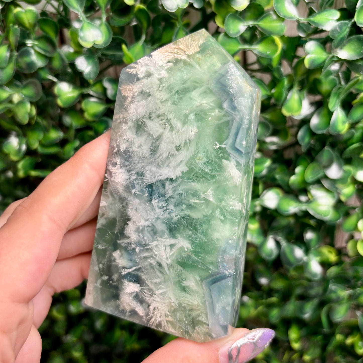 FEATHER FLUORITE TOWERS