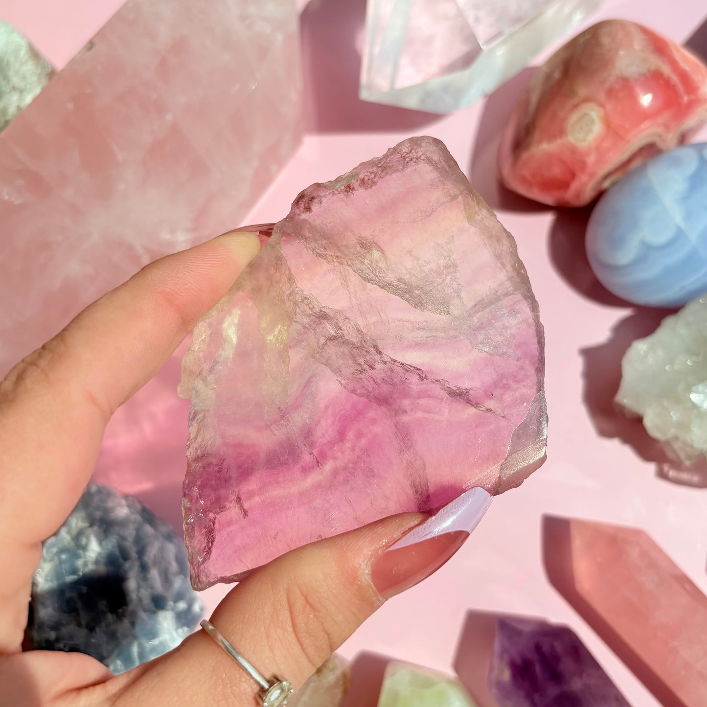 FLUORITE SLABS