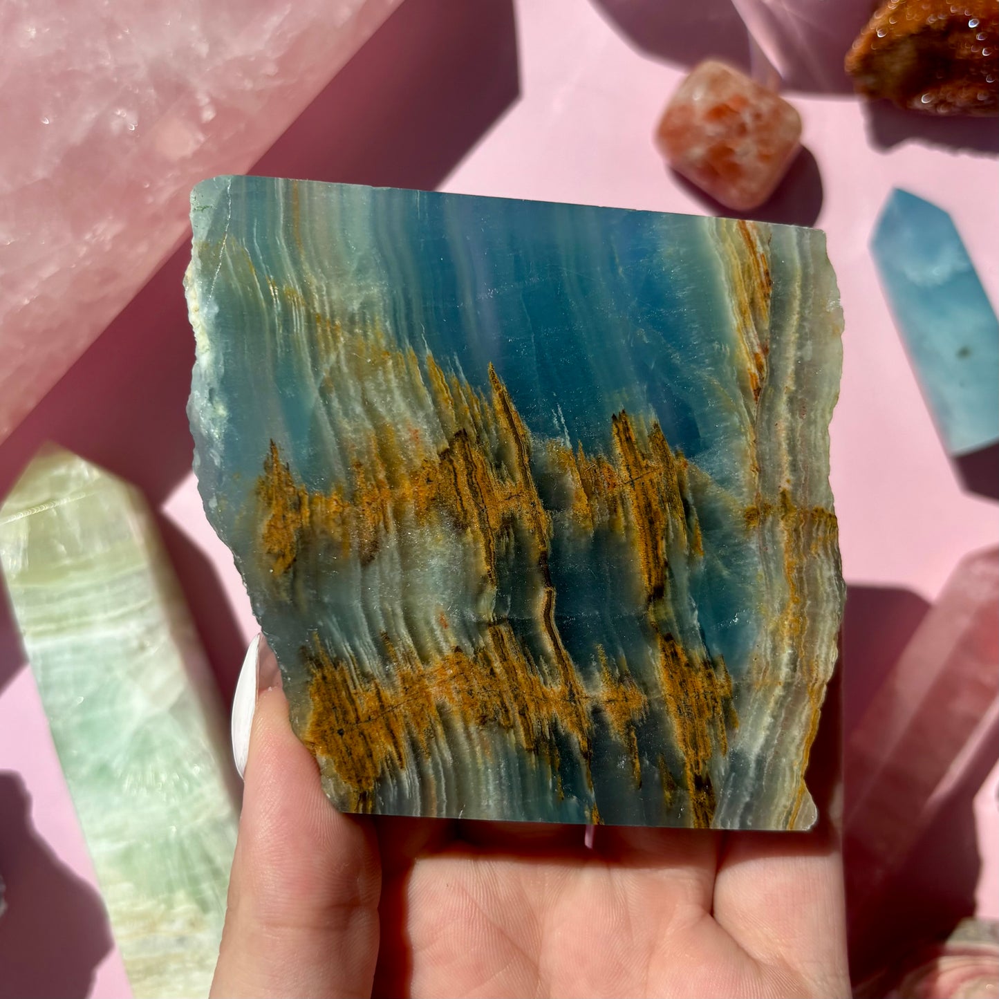 BLUE ONYX SLABS