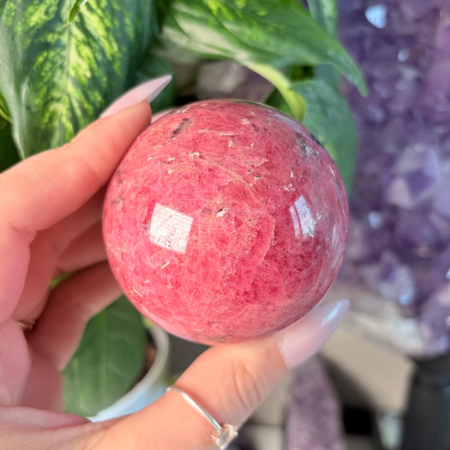 RHODONITE SPHERE