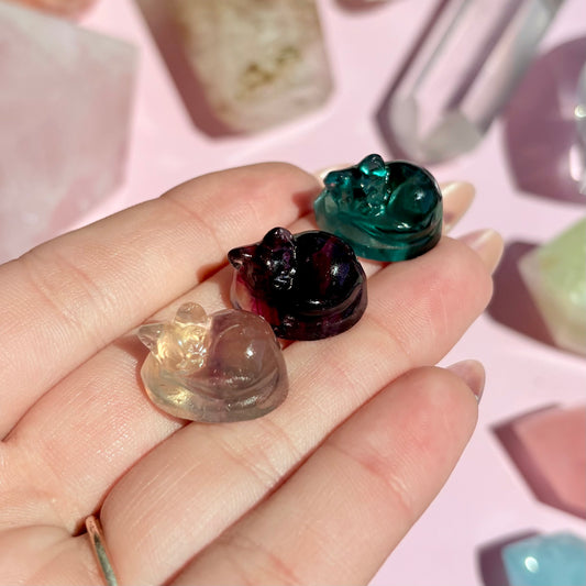 FLUORITE CATS