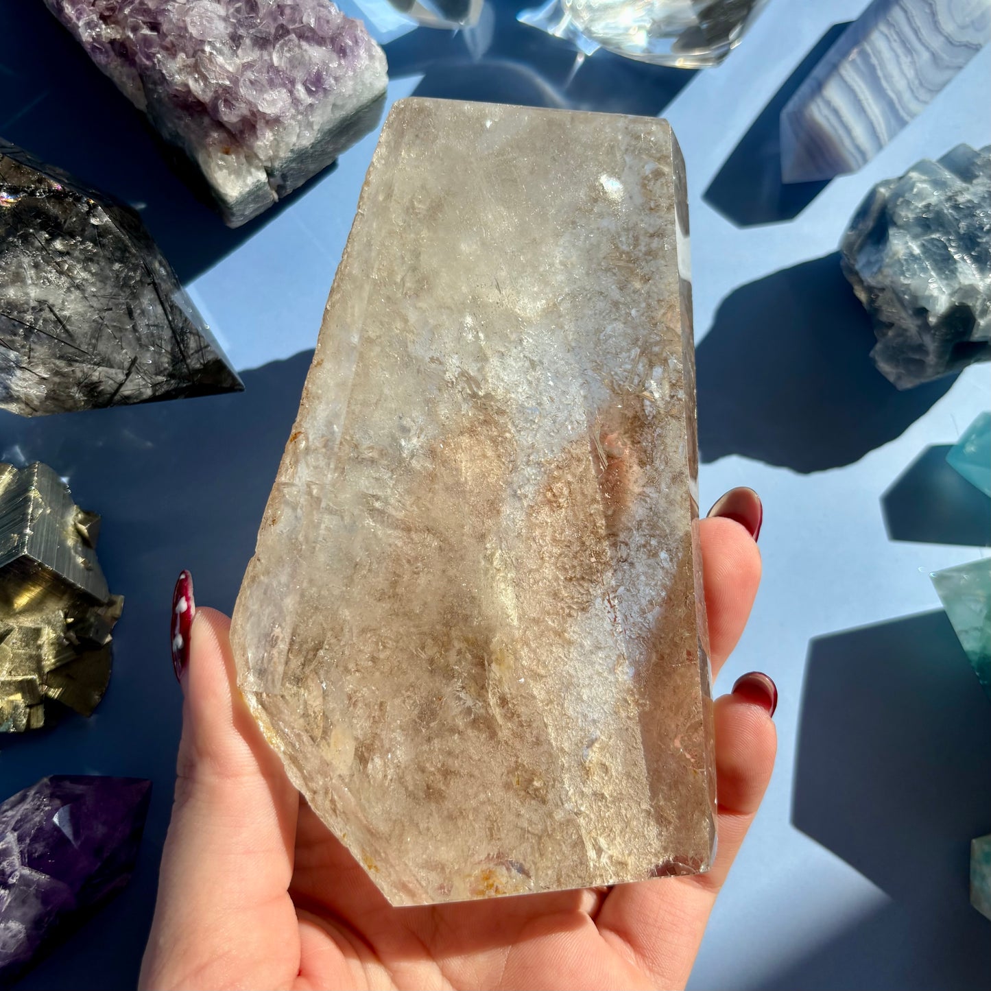 GOLDEN HEALER QUARTZ FREEFORMS