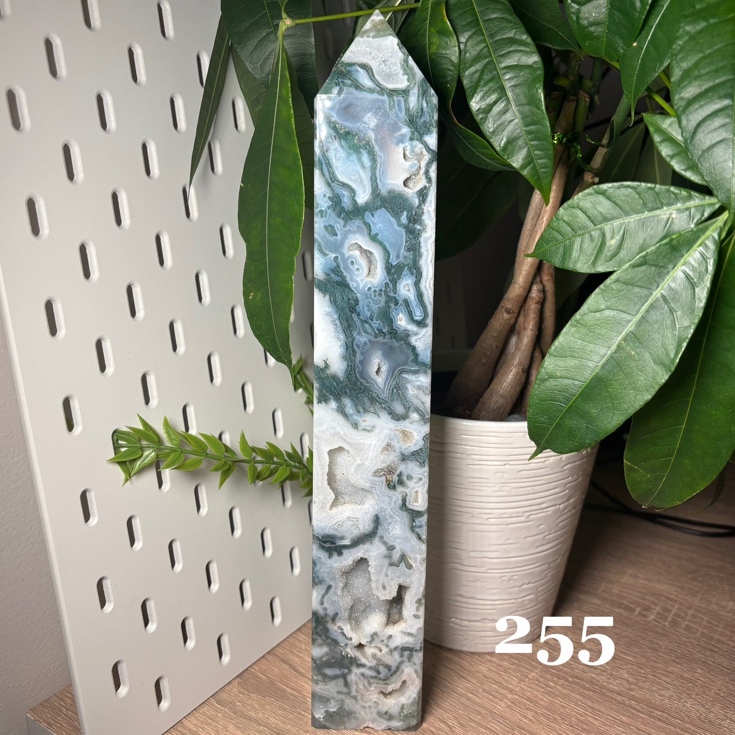 MOSS AGATE STATEMENT TOWERS