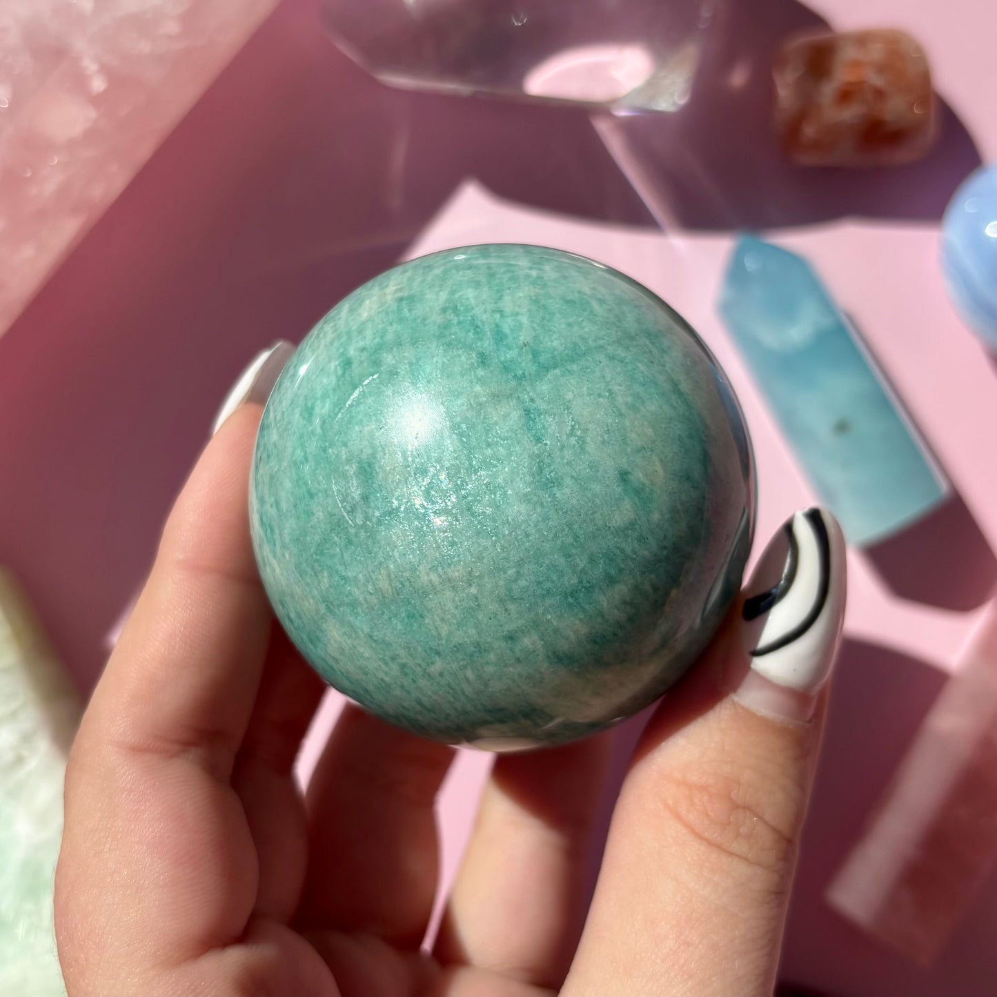 AMAZONITE SPHERES