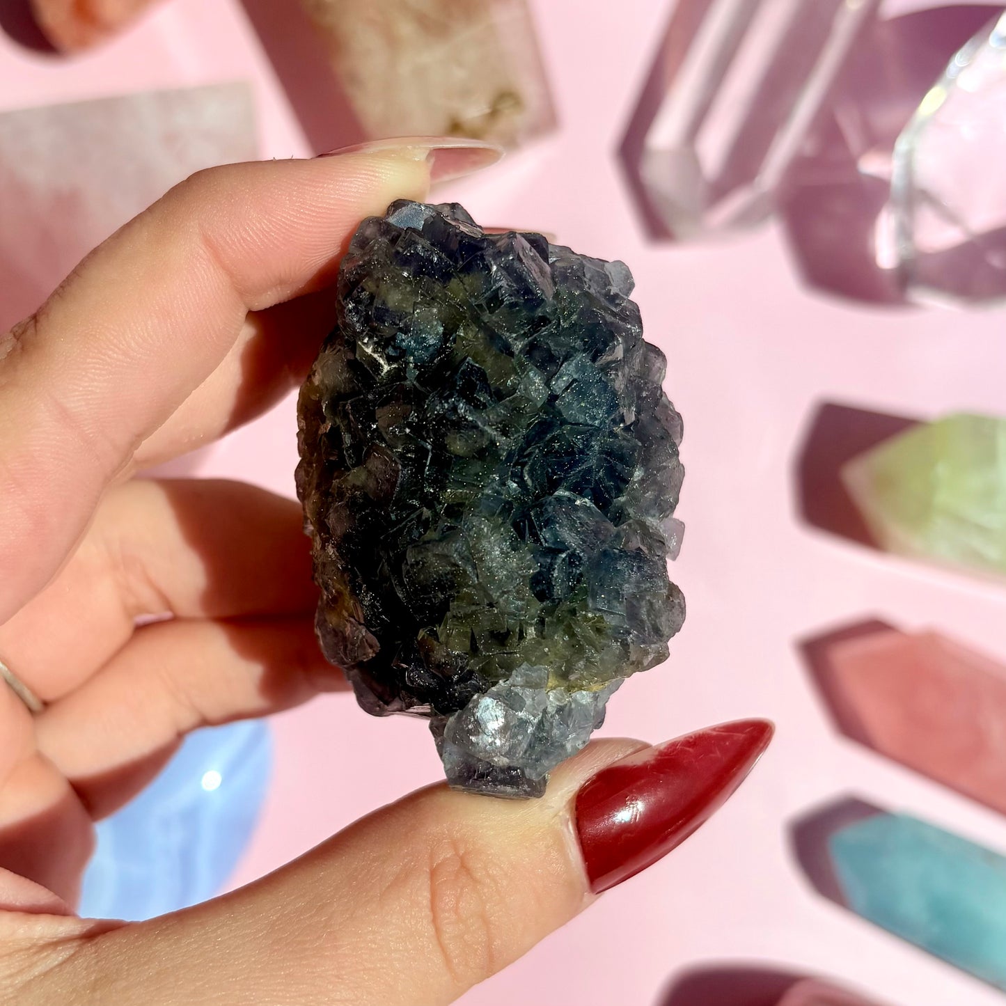 FLUORITE/PYRITE SPECIMEN
