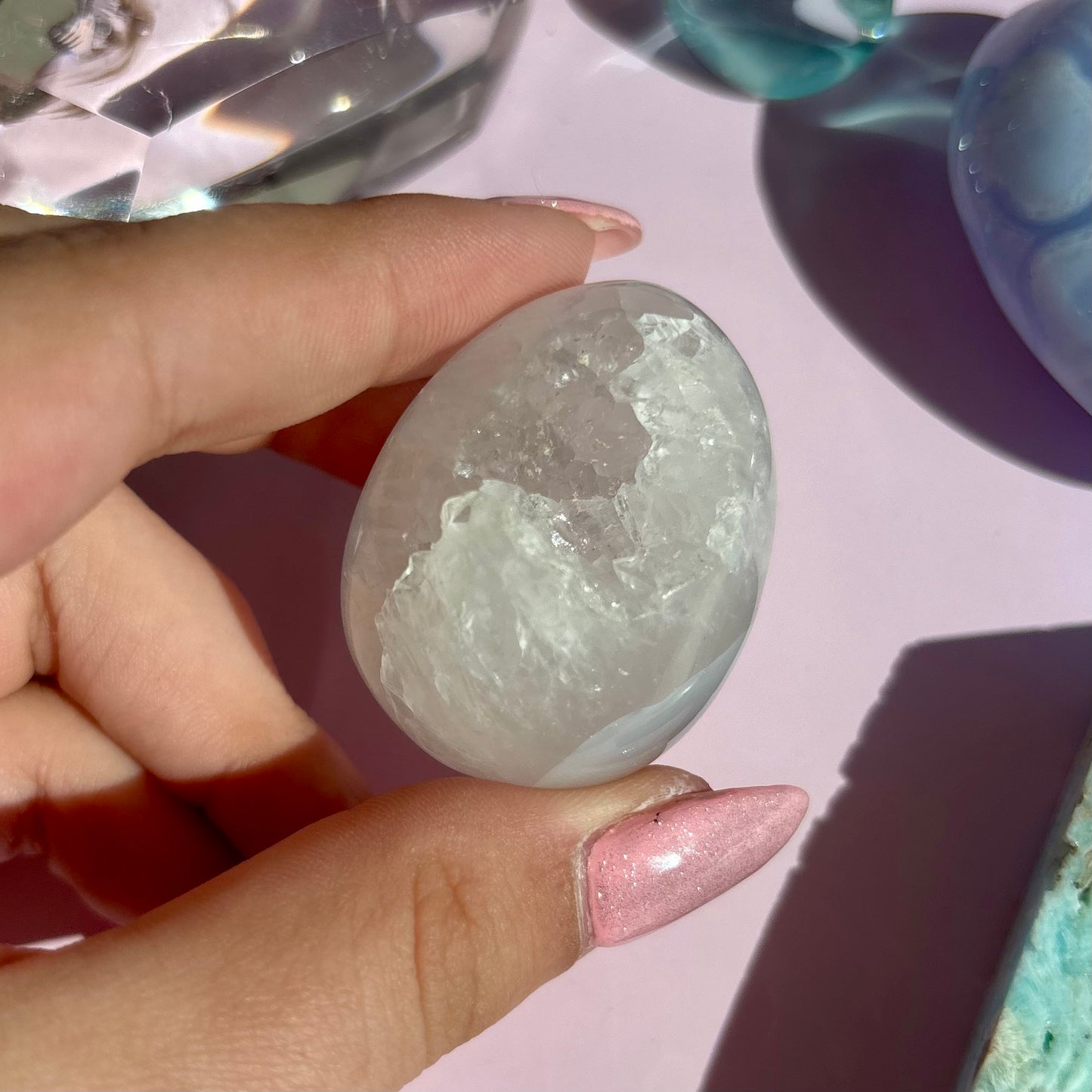 AGATE DRUZY EGGS