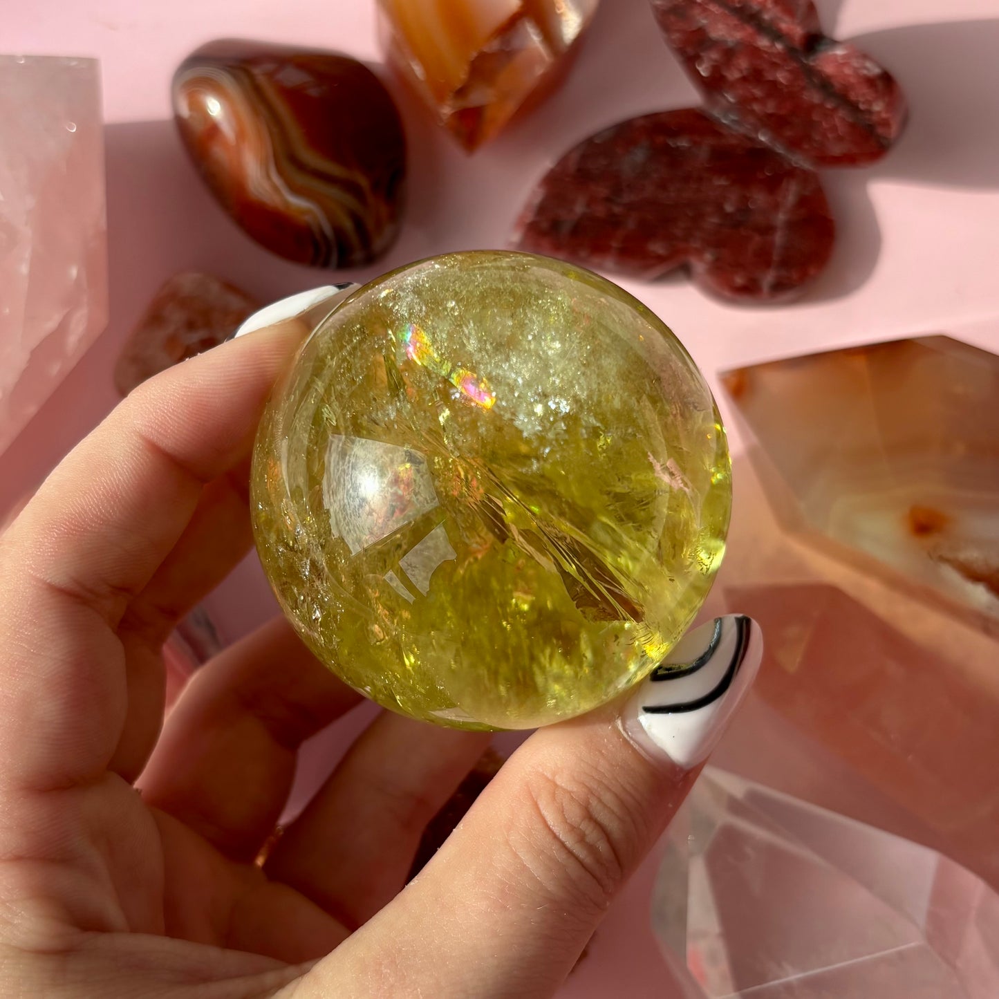 CITRINE SPHERES (HTA)